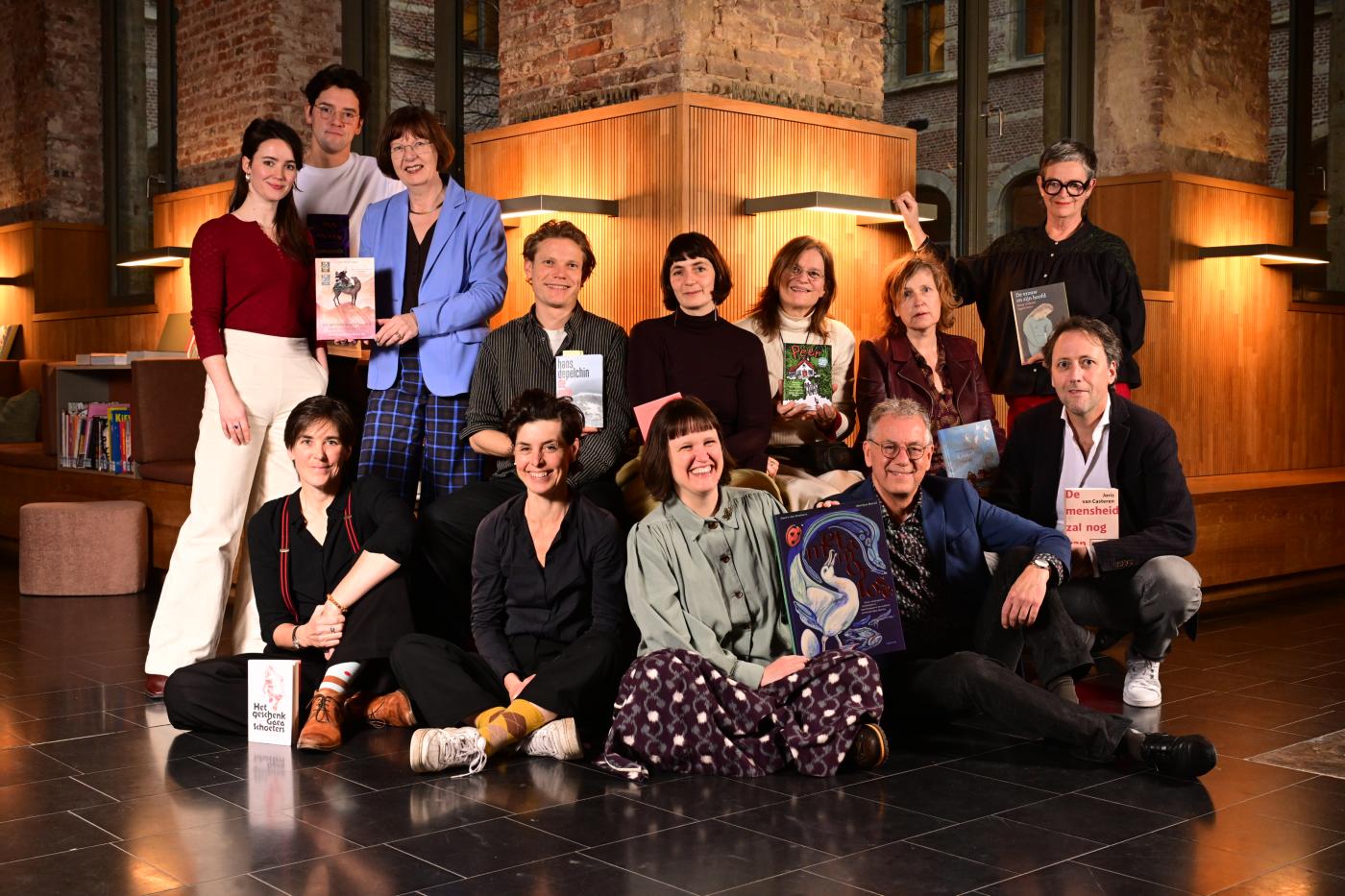 Groepsfoto de Boon 2026 alle auteurs