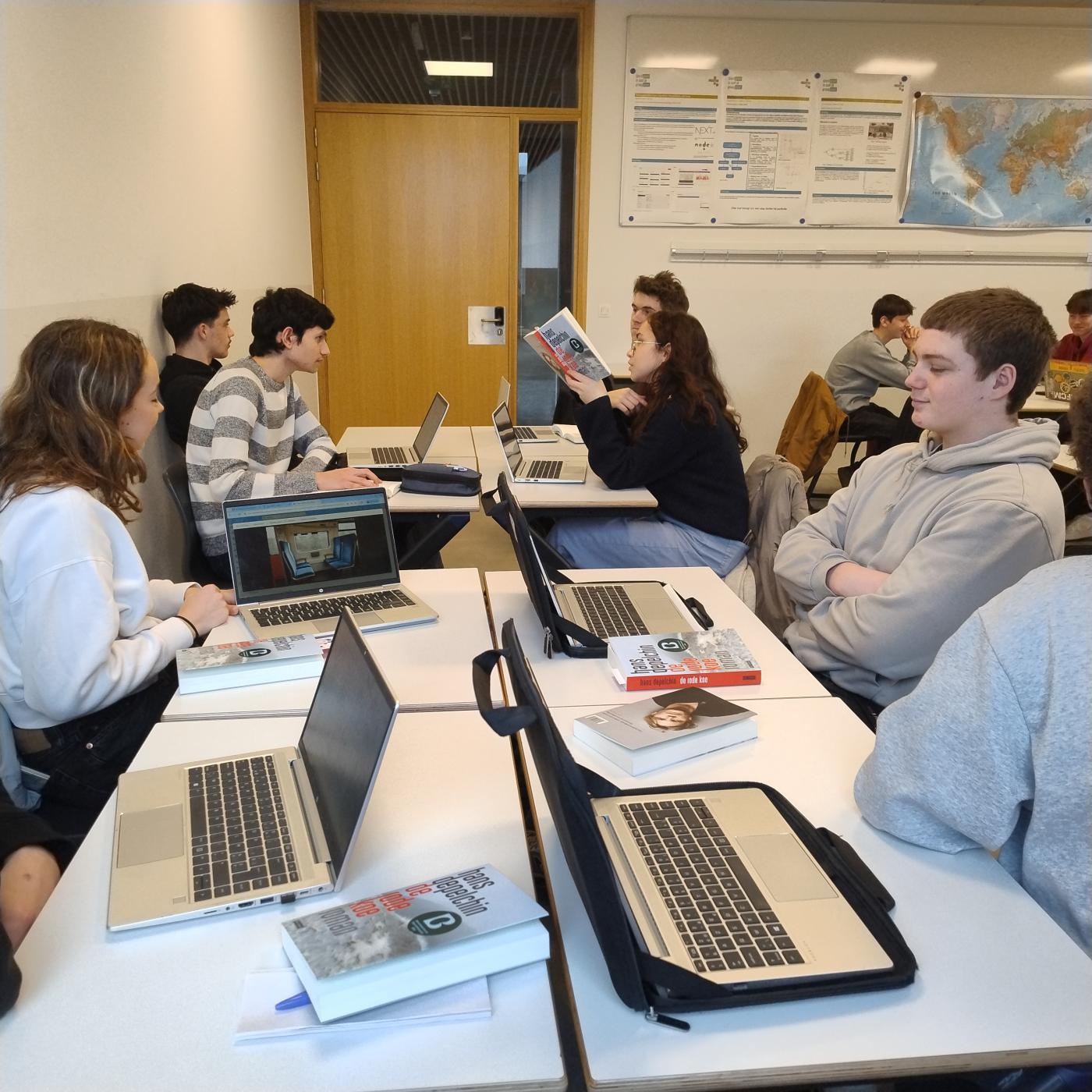 Leerlingen van Technische Scholen Mechelen