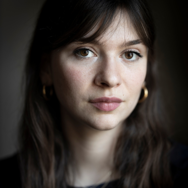 Portretfoto van auteur en de Boon-jurylid Ibe Rossel