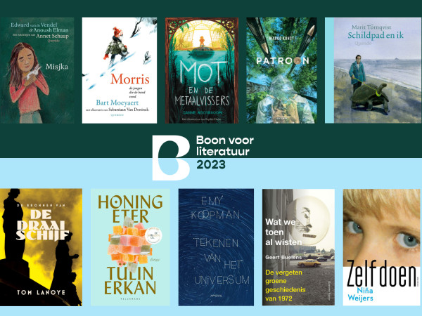 Shortlist titels de Boon 2023